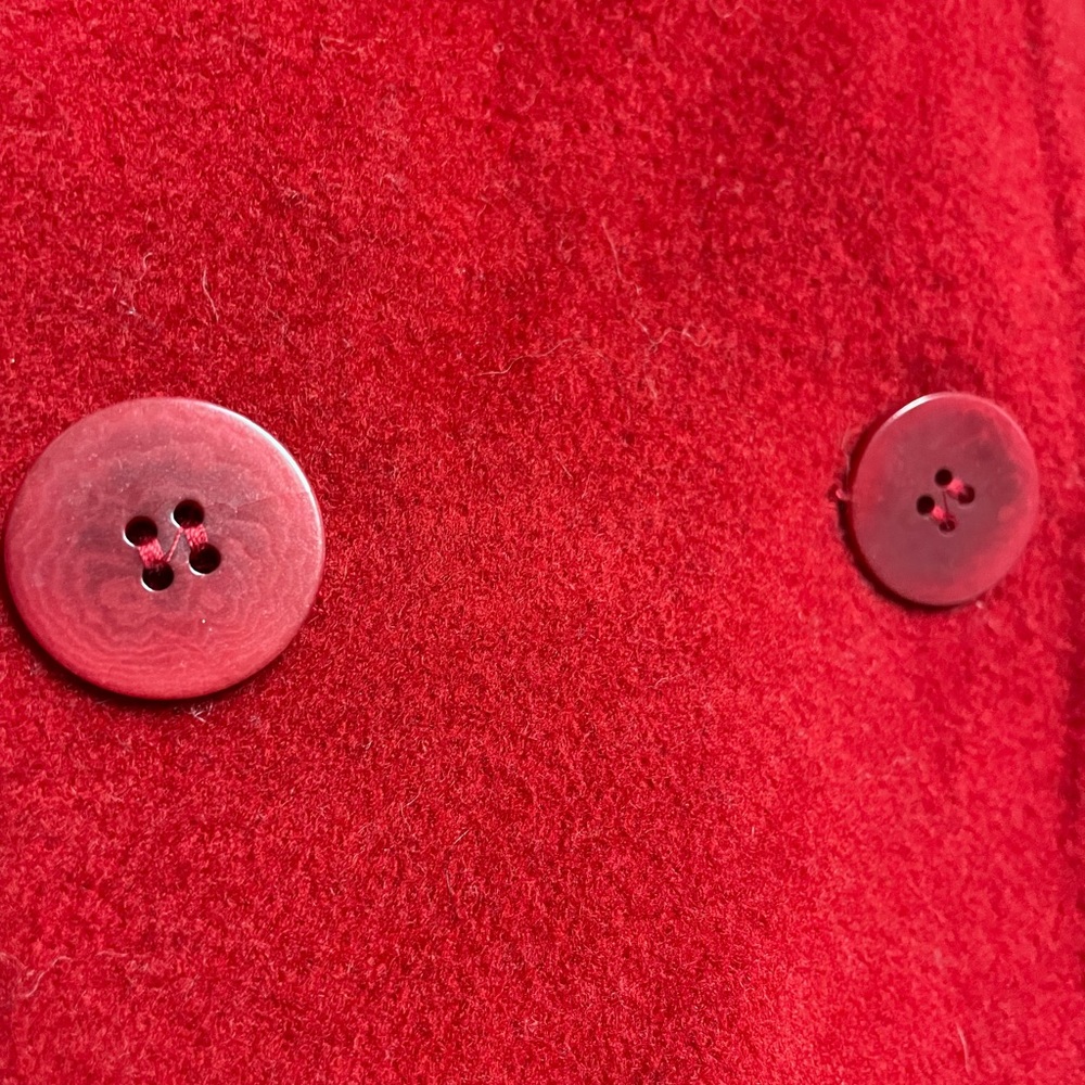 Talbots Red Short Wool Jacket - Picture 4 of 5